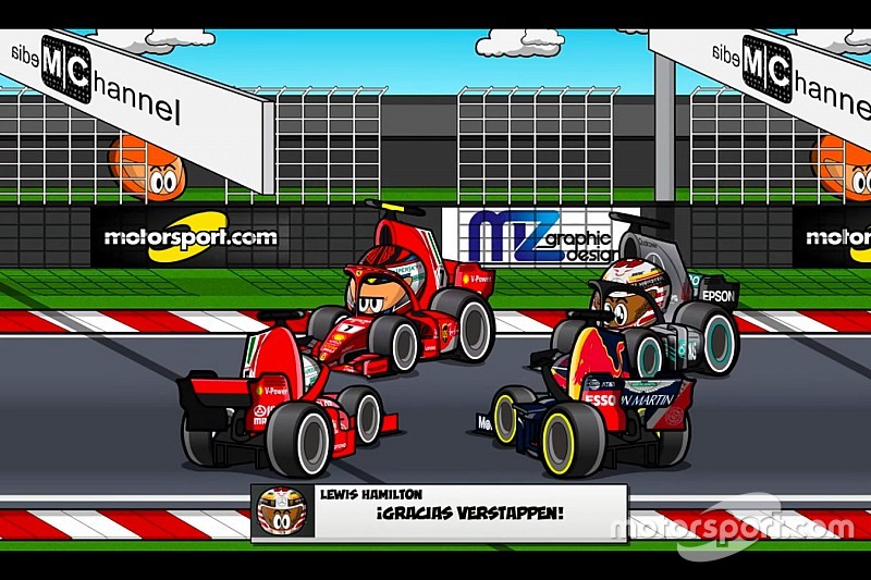 Vídeo: así vivieron los 'Minis' el caótico GP de China 2018 de F1