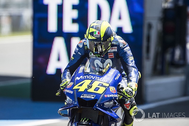 Rossi: “El problema es que estamos contentos de terminar quintos”