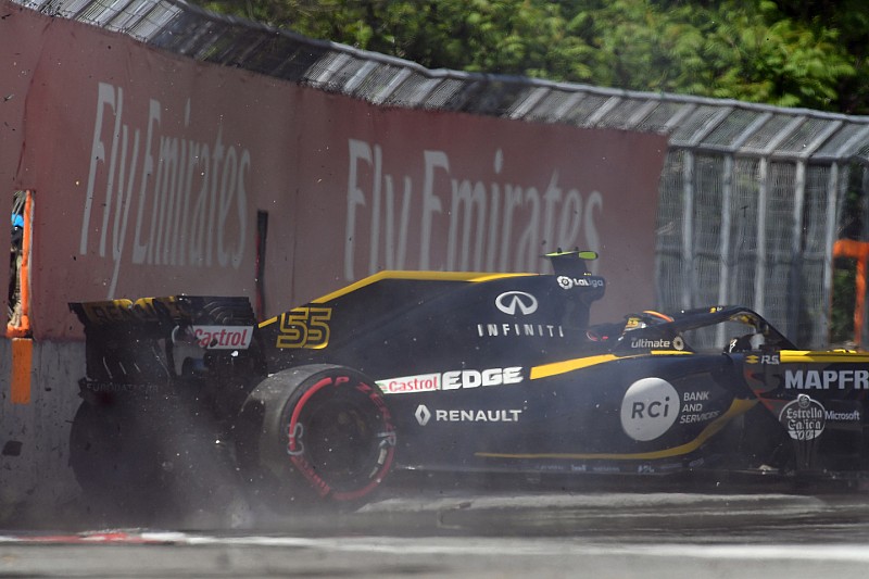 Sainz: “Hasta el accidente estaba muy feliz