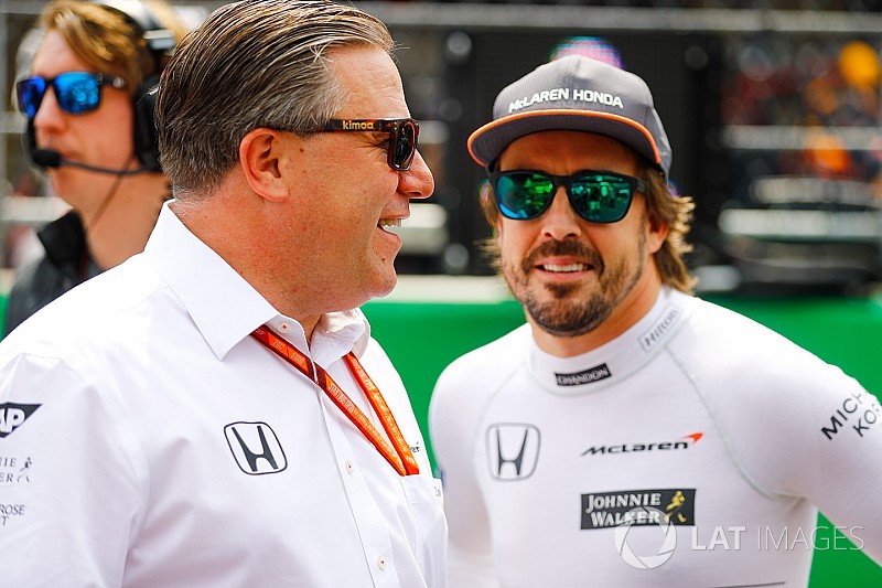 Alonso habla de su jefe en McLaren: