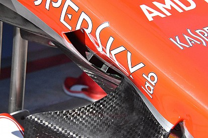 Ferrari: ecco le tre feritoie dell'S-duct sul muso della SF71H