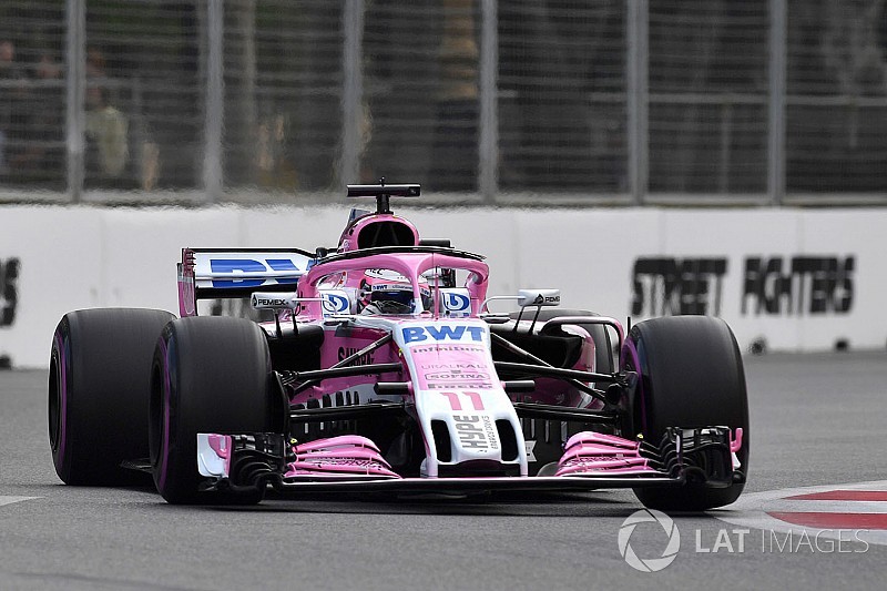 Force India'nın Bakü'deki hızı Renault pilotlarını şaşırtmış