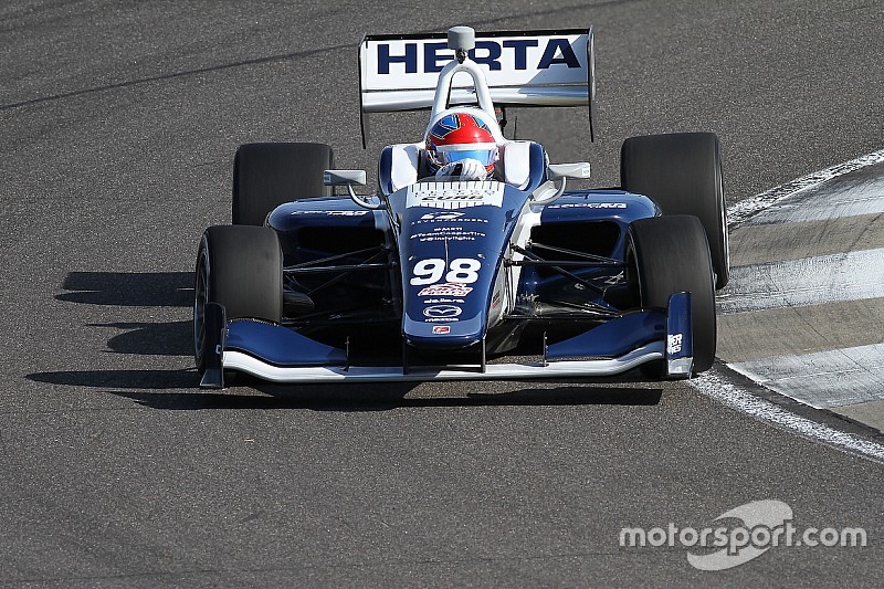 Indy GP Indy Lights: Herta wins despite Turn 1 incident