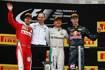 Grand Prix von China: Dritter Saisonsieg in Folge von Nico Rosberg