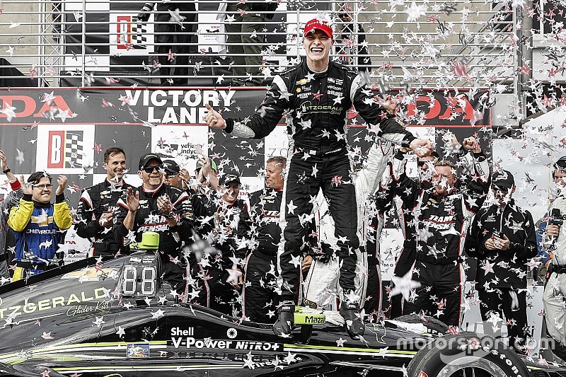 Les pneus durs, décisifs pour la victoire de Newgarden