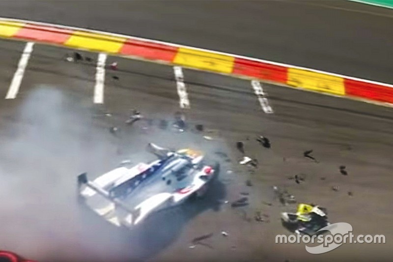 Fittipaldi suffers suspected leg fractures in Spa WEC crash