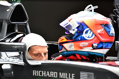 Grosjean mostra seu capacete para a temporada 2018