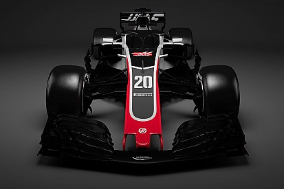 Slide view: Haas F1’s 2018 car v 2017 version
