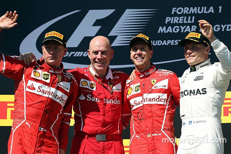 GP Hongaria: Vettel juara, Raikkonen lengkapi Ferrari 1-2