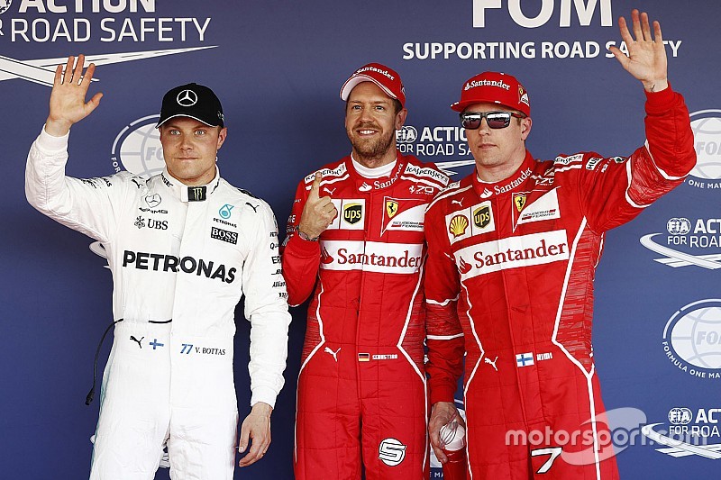 【F1】ロシアGP予選:接戦制しベッテルPP。フェラーリ久々1−2