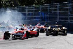 Start: Felix Rosenqvist, Mahindra Racing, führt
