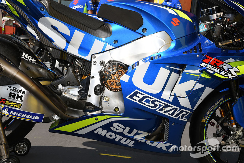 Team Suzuki MotoGP bike detail