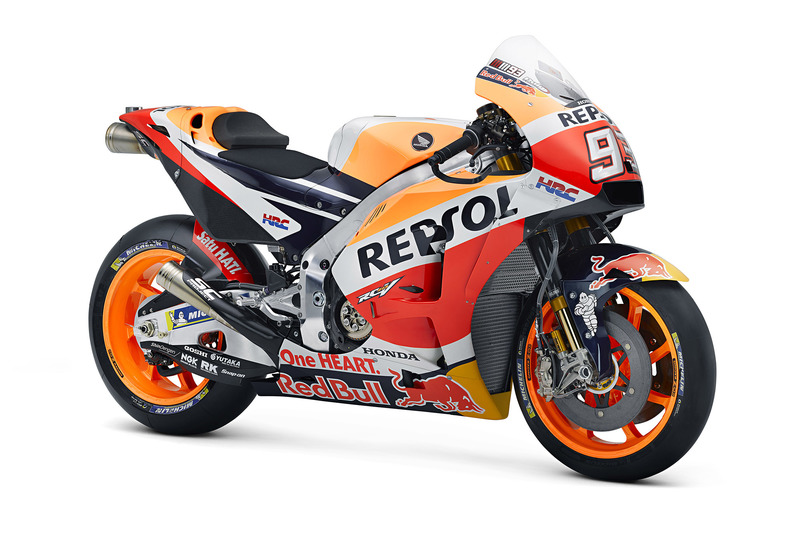 La moto di Marc Marquez, Repsol Honda Team