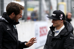 Daniel Juncadella con Lucas Auer, Mercedes-AMG Team HWA, Mercedes-AMG C63 DTM