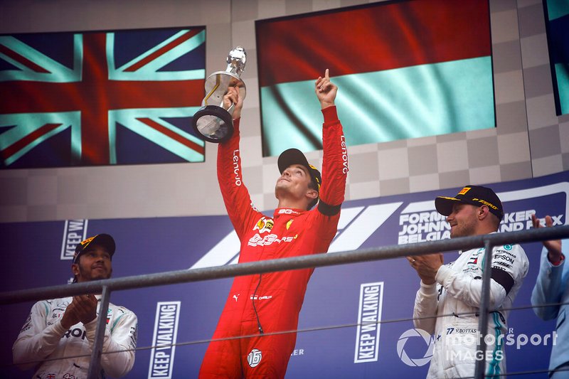 Charles Leclerc feiert seinen emotionalen ersten Grand-Prix-Sieg