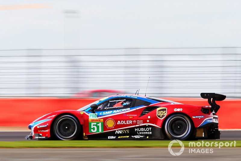 #51 AF Corse Ferrari 488 GTE EVO: Alessandro Pier Guidi, James Calado,