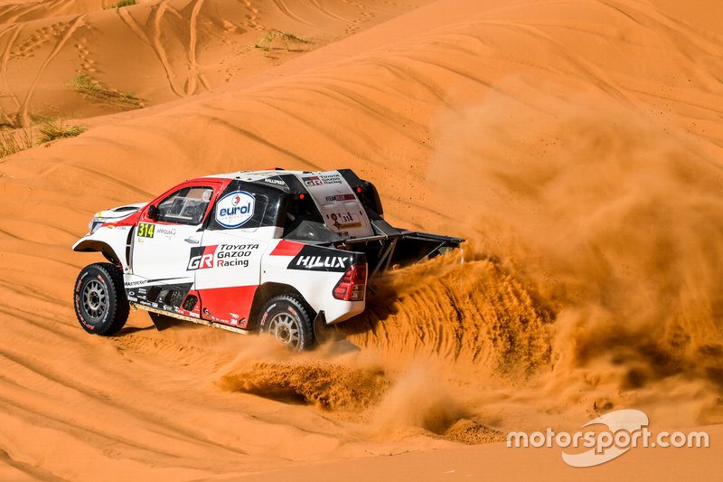 #314 Toyota Gazoo Racing Toyota Hilux: Fernando Alonso, Marc Coma