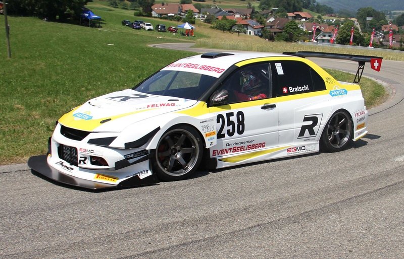 Ronnie Bratschi, Mitsubishi Evo 8 EGMO, Eventseelisberg