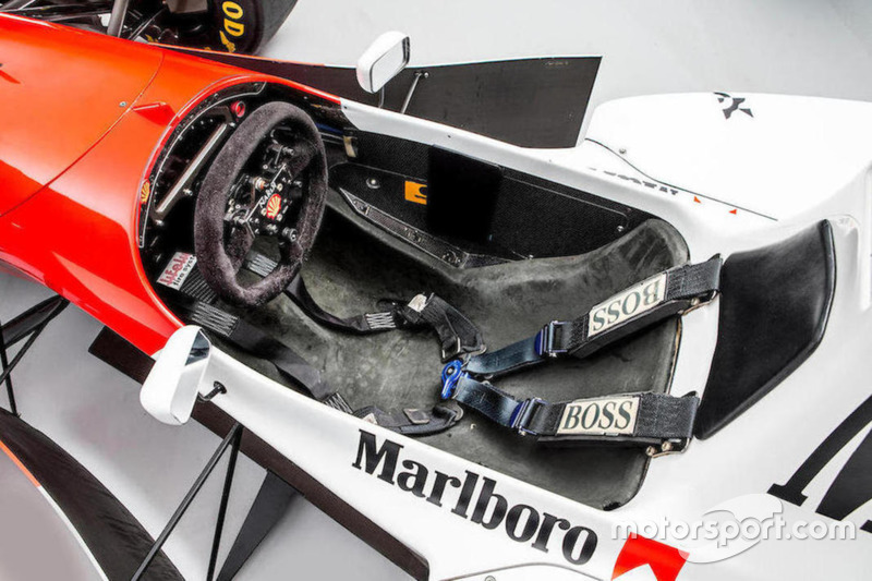 1993 McLaren-Cosworth Ford MP4/8A of Ayrton Senna, cockpit detail