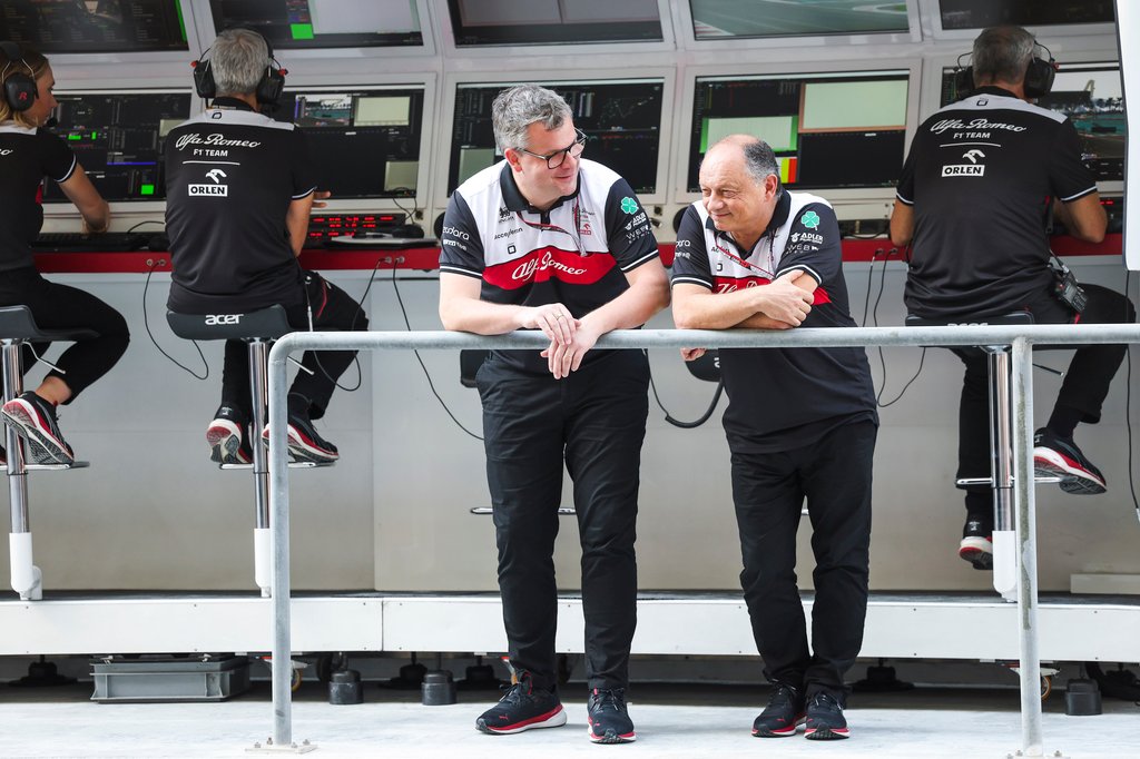 Frederic Vasseur, Team Principal, Alfa Romeo Racing