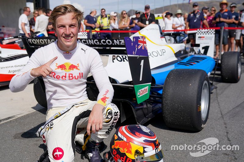 Le vainqueur Liam Lawson