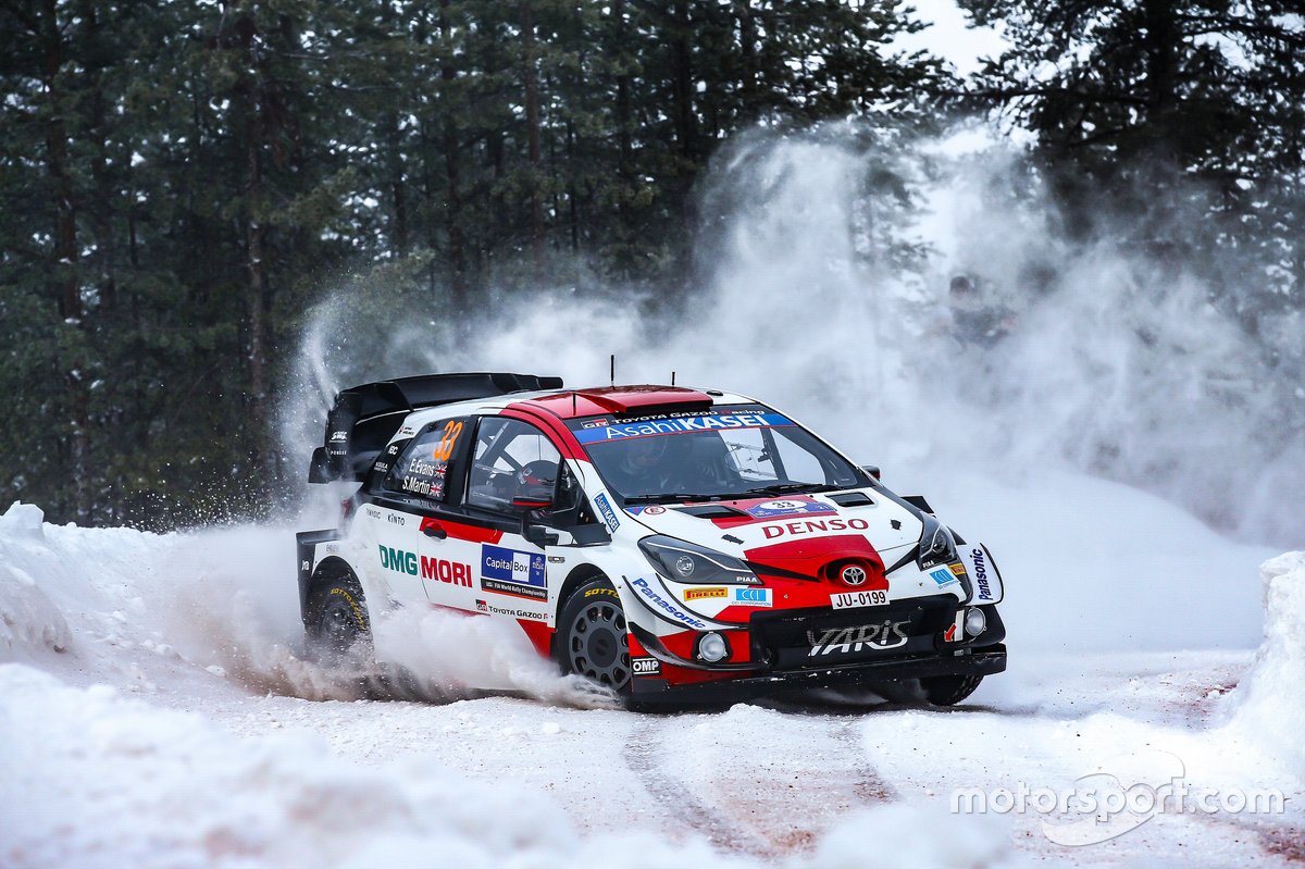Elfyn Evans, Scott Martin, Toyota Gazoo Racing WRT Toyota Yaris WRC.