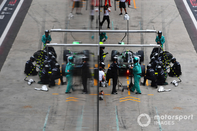 Пит-стоп: Валттери Боттас, Mercedes AMG F1 W09