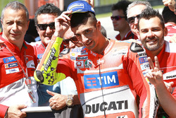 Il terzo qualificato Andrea Iannone, Ducati Team
