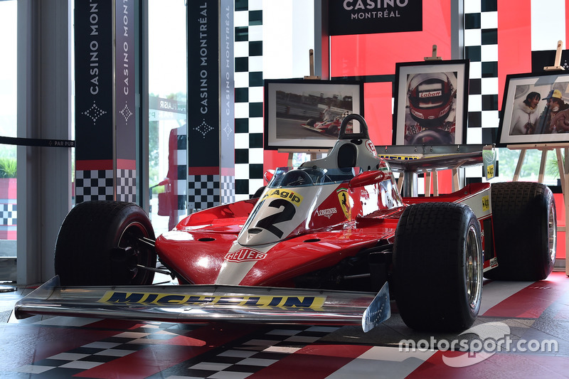 Gilles Villeneuves winning Ferrari T3