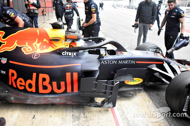 Система Halo на Red Bull RB14