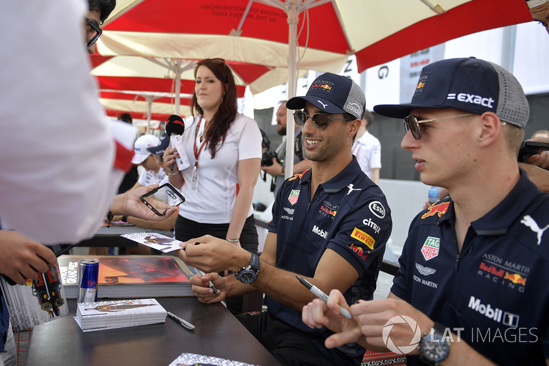 Daniel Ricciardo, Red Bull Racing y Max Verstappen, Red Bull Racing