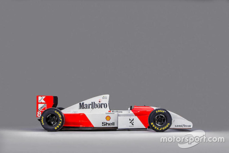 1993 McLaren-Cosworth Ford MP4/8A of Ayrton Senna