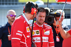 Sebastian Vettel, Ferrari ve Riccardo Adami, Ferrari Yarış Mühendisi