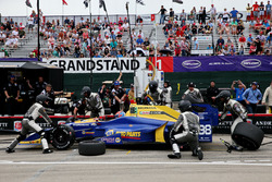 Alexander Rossi, Herta - Andretti Autosport Honda pit stop