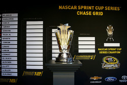 Trophäe und Chase-Grid: NASCAR Sprint-Cup