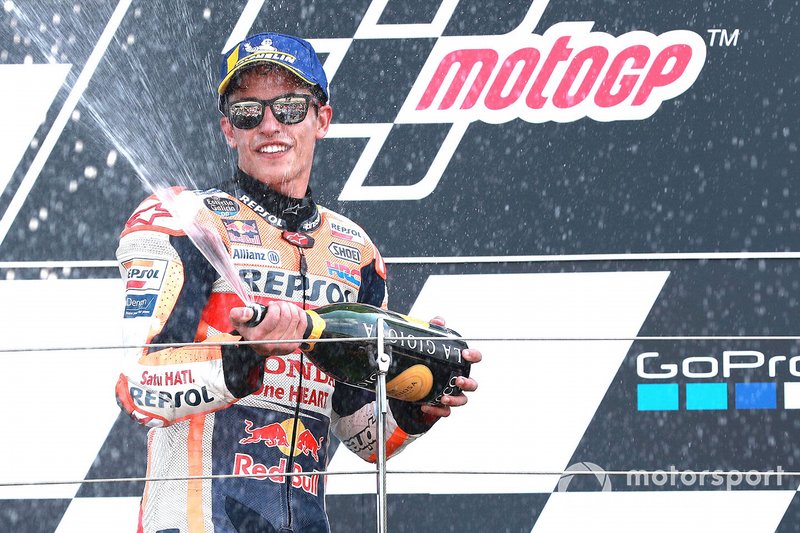 Il secondo classificato Marc Marquez, Repsol Honda Team