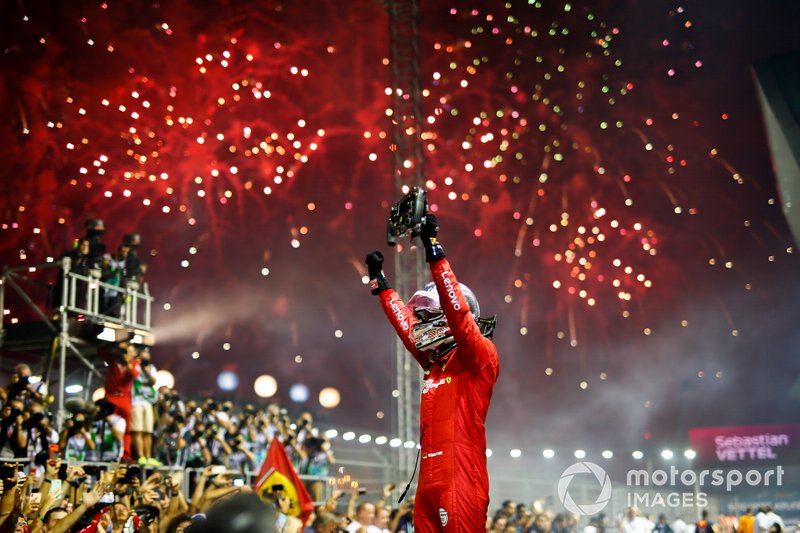 Победа Себастьяна Феттеля на Гран При Сингапура 2019 года
