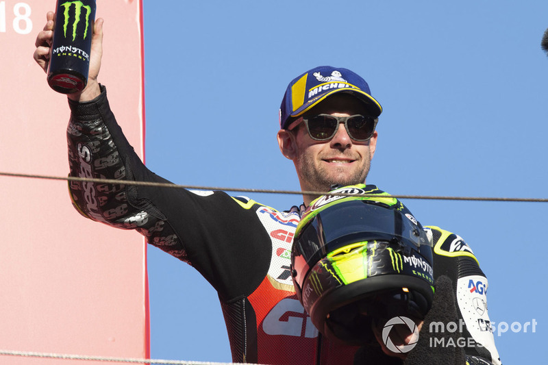 Podium: second place Cal Crutchlow, Team LCR Honda
