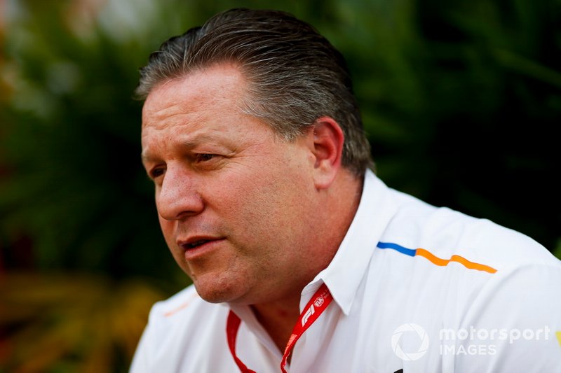 Zak Brown, directeur exécutif McLaren