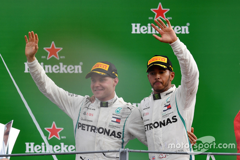 Bottas verhalf Hamilton in Monza zum Sieg über Ferrari