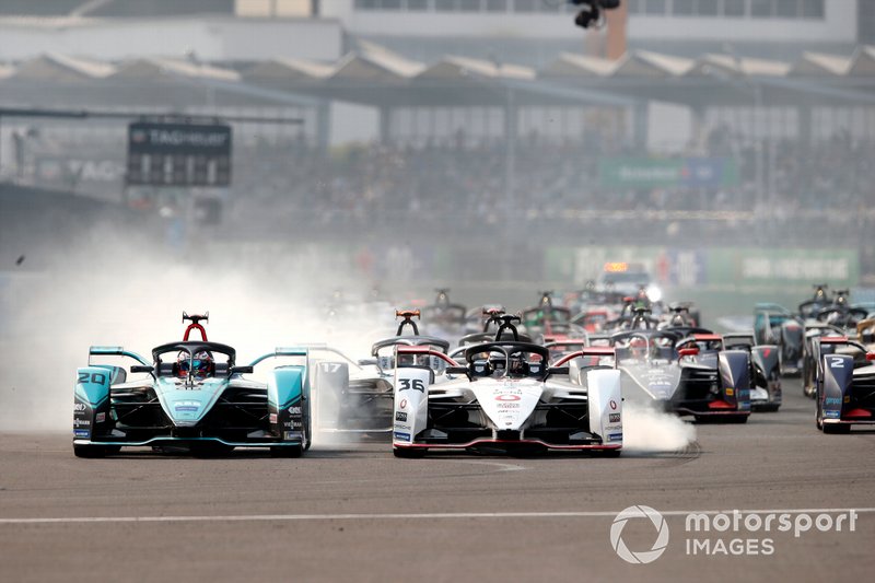 Митч Эванс, Jaguar Racing и Андре Лоттерер, Porsche