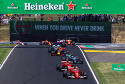 Sebastian Vettel, Ferrari SF70-H vooraan