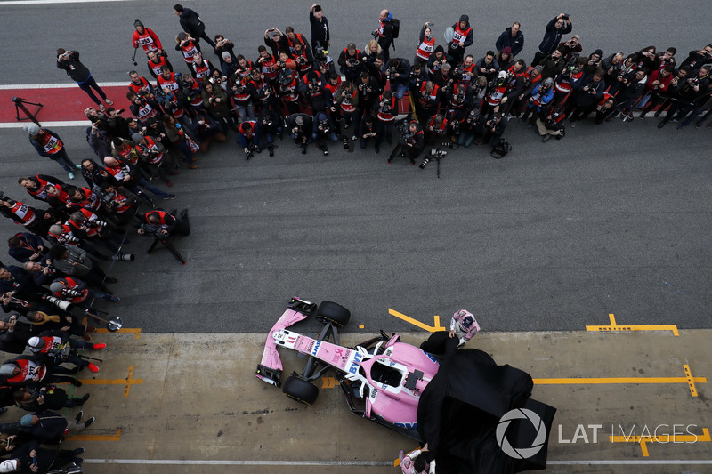 Sergio Perez, Sahara Force India ve Esteban Ocon, Sahara Force India F1