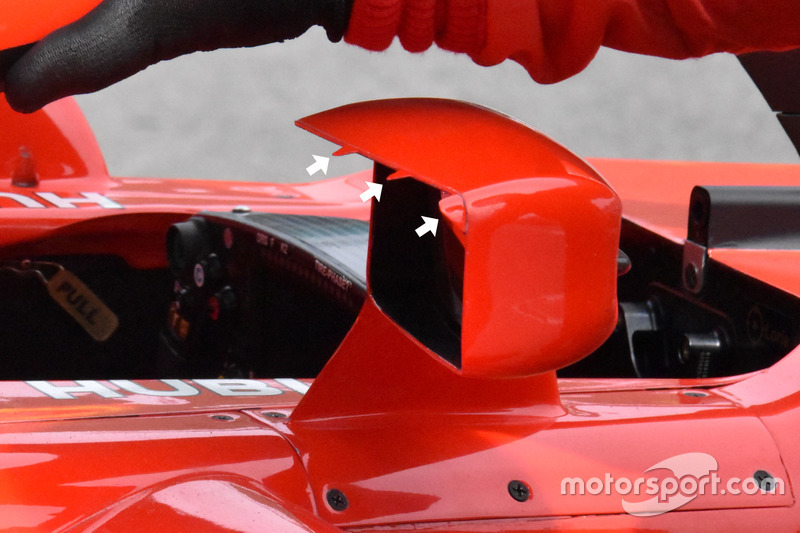 Ferraro SF71H дзеркала