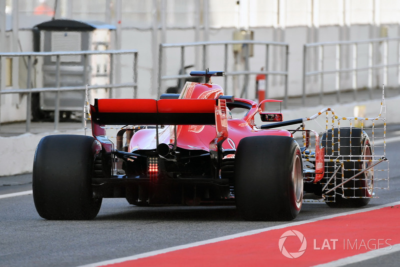 Себастьян Феттель, Ferrari SF71H, з аеро-сенсорами
