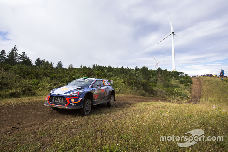 Hayden Paddon, Sebastian Marshall, Hyundai Motorsport Hyundai i20 Coupe WRC