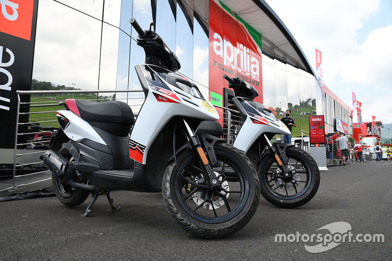 Aprilia Racing Team Gresini motorhome