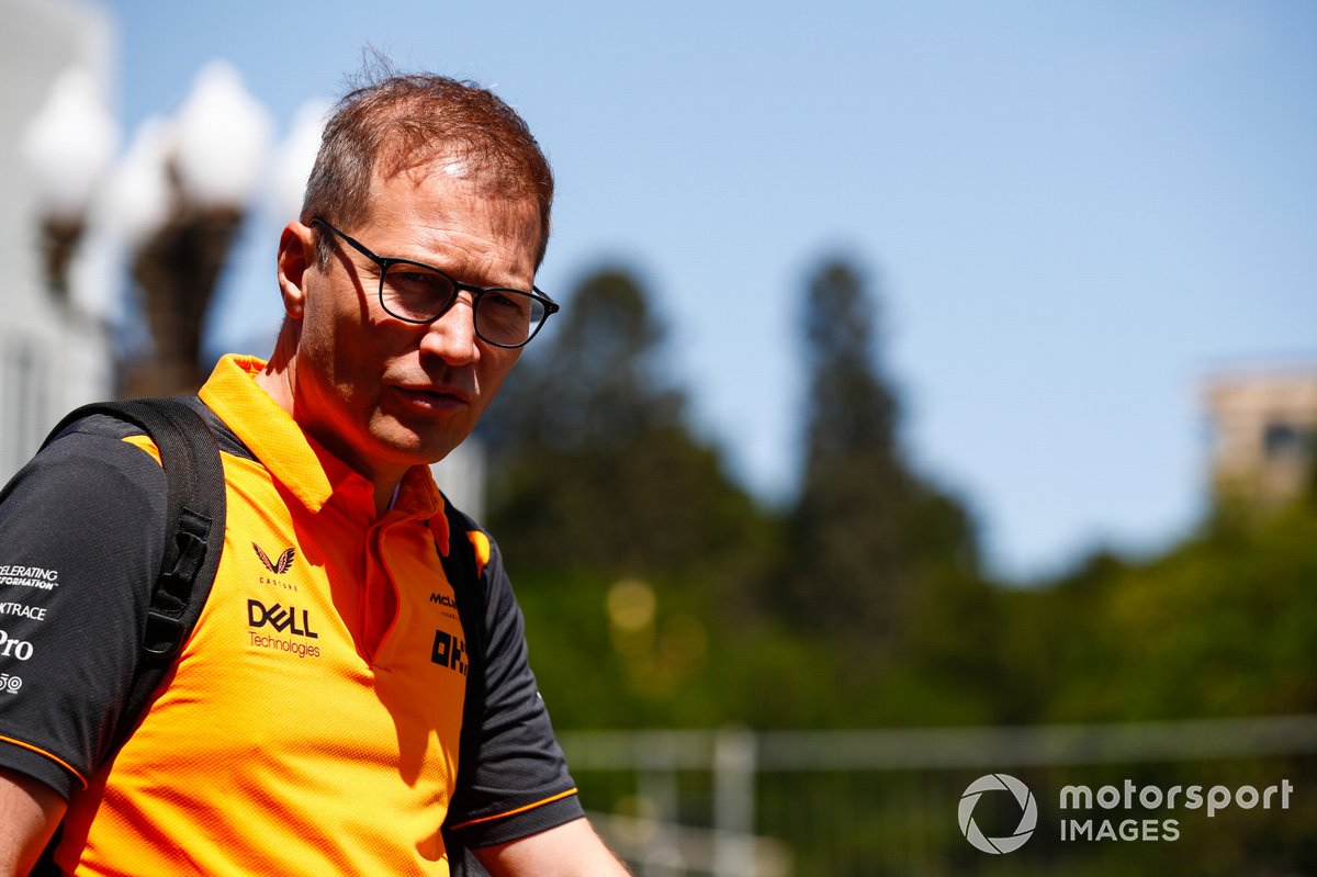 Andreas Seidl, Team Principal, McLaren