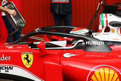Kimi Raikkonen, Ferrari SF16-H running a cockpit cover