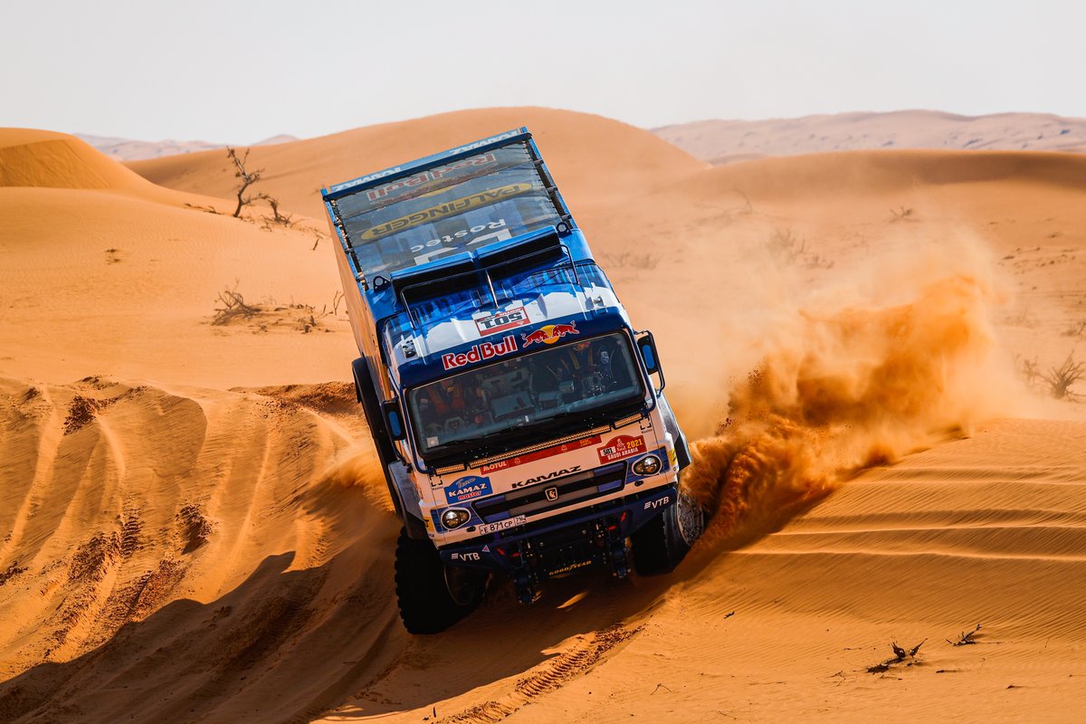 Pereli Tim Kamaz-Master, Anton Shibalov tampil konsisten sejauh ini dalam Reli Dakar 2021.